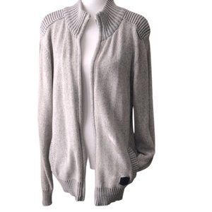 PROJEK Raw men’s cable knit cardigan